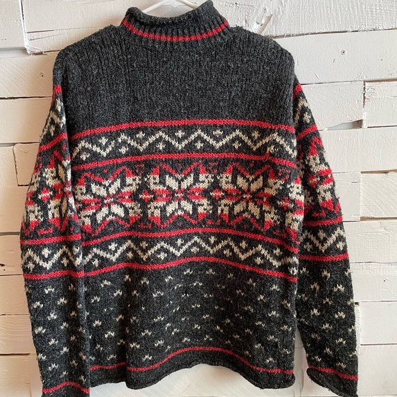 Claudia D vintage sweater. Size M Acrylic Wool. - Picture 3 of 6